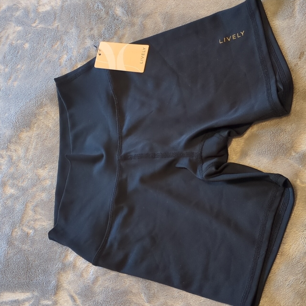 Lively Midnight Black Active Shorts
